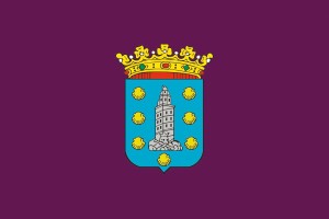 Bandera de La Coruña diputación de alta calidad para exterior 123