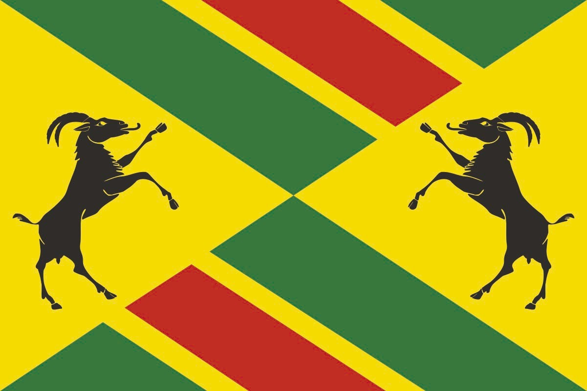 Bandera de mesa de Cabrera Bandera de mesa de Cabrera