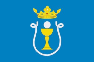 Bandera de mesa de Cambados