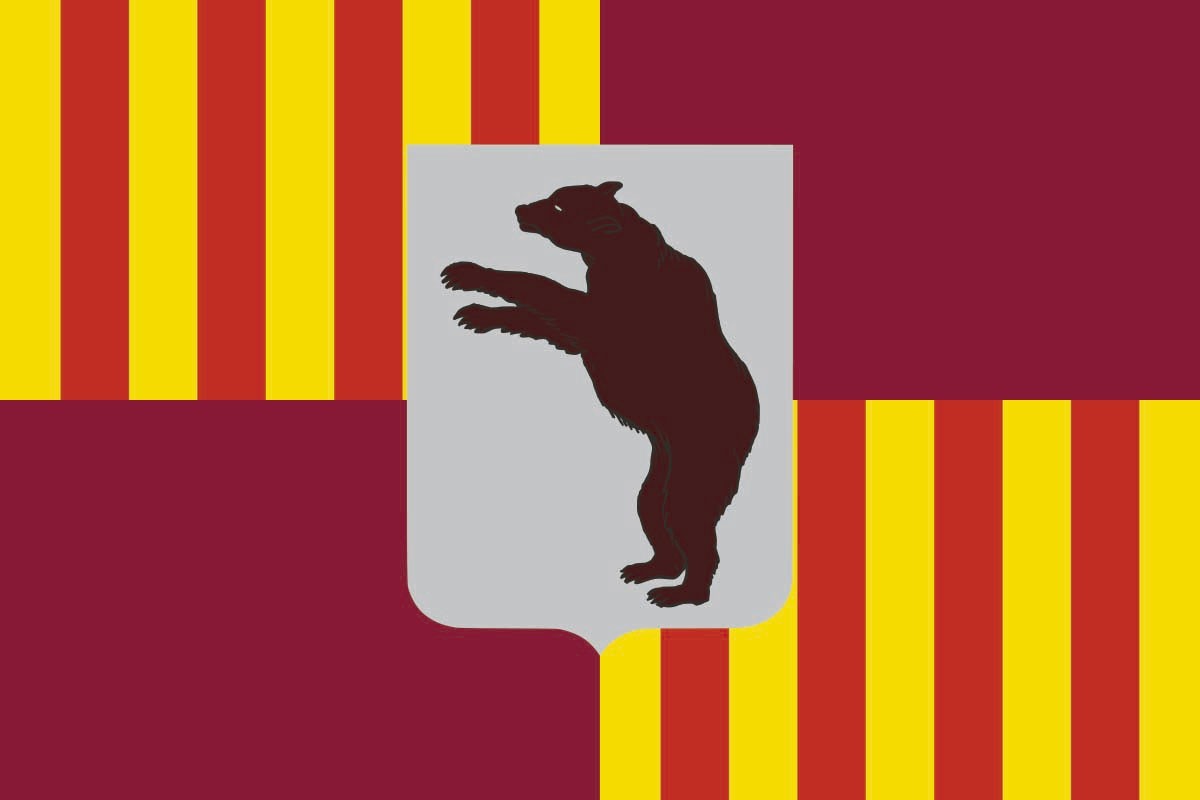 Bandera de mesa de Campos