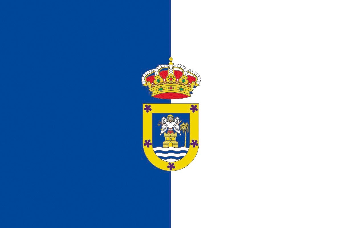Bandera de La Palma isla de alta calidad para exterior Bandera de La Palma isla de alta calidad para exterior