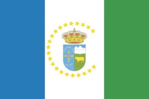 Bandera de mesa de Caso