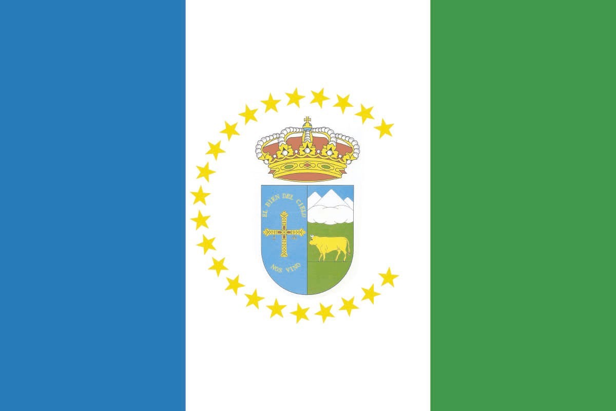 Bandera de mesa de Caso