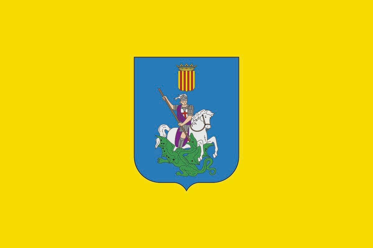 Bandera de mesa de Castell