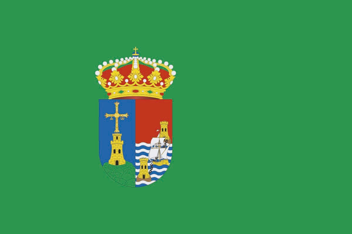 Bandera de mesa de Castrillón
