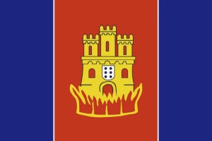 Bandera de mesa de Castro Caldelas