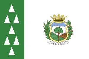 Bandera de mesa de Cercedilla