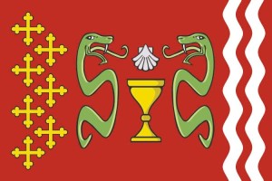 Bandera de mesa de Cortegada