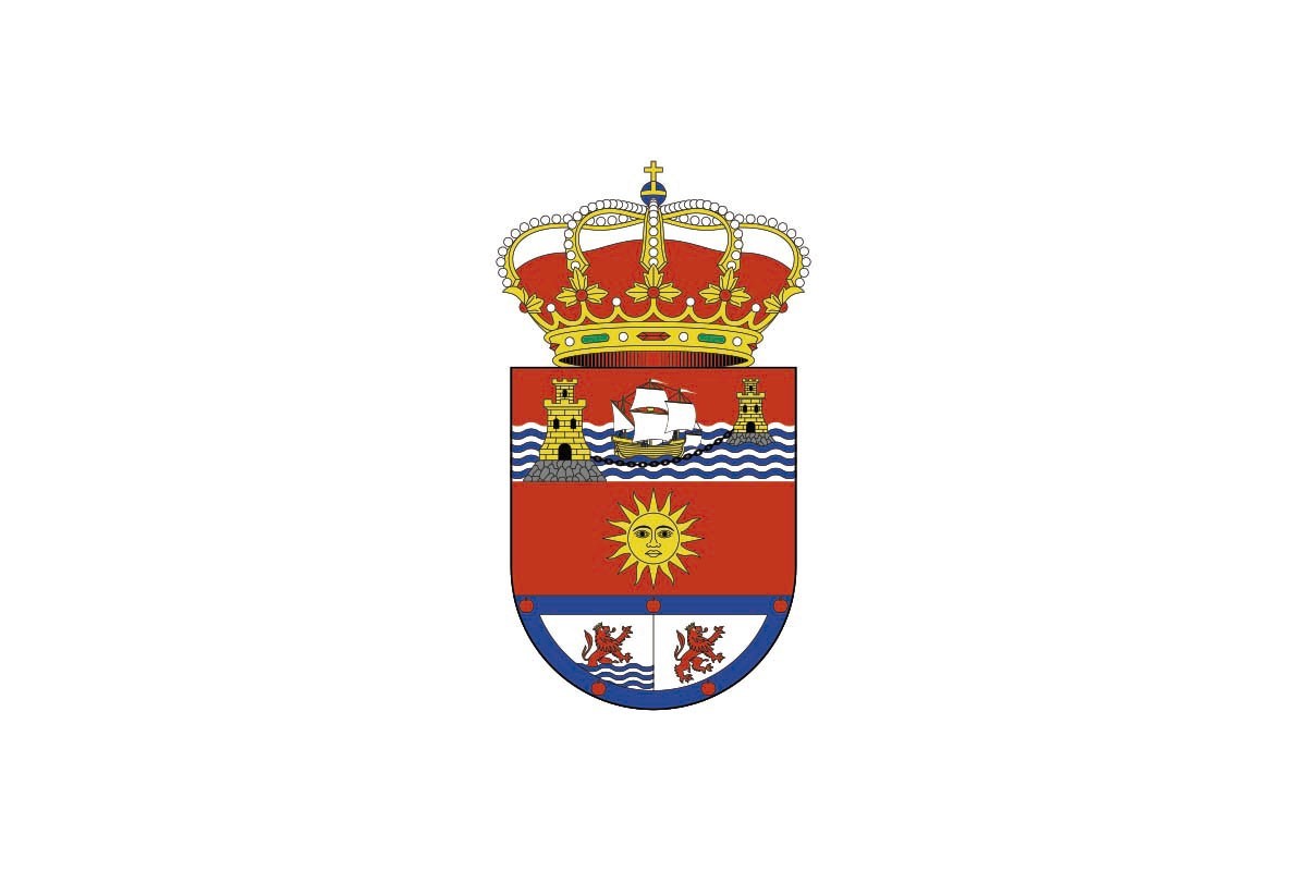 Bandera de mesa de Corvera de Toranzo