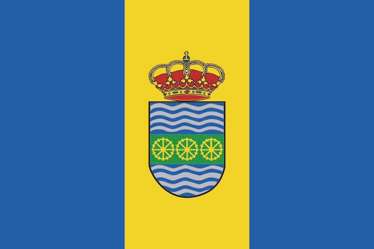 Bandera de mesa de Entrambasaguas