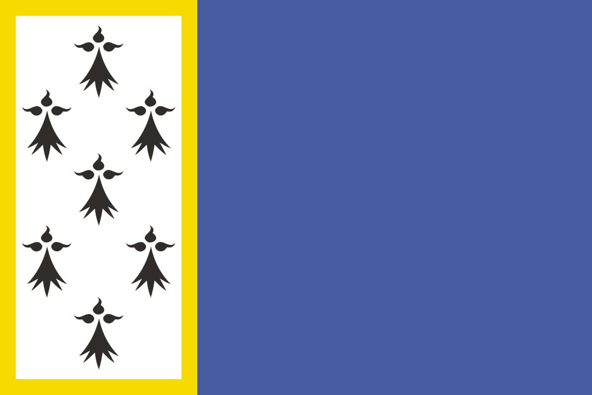 Bandera de mesa de Fruiz