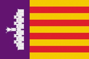 Bandera de Mallorca de alta calidad para exterior 123