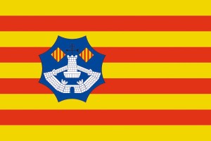 Bandera de Menorca de alta calidad para exterior 123