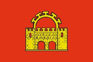 Bandera de Mérida de alta calidad para exterior 123