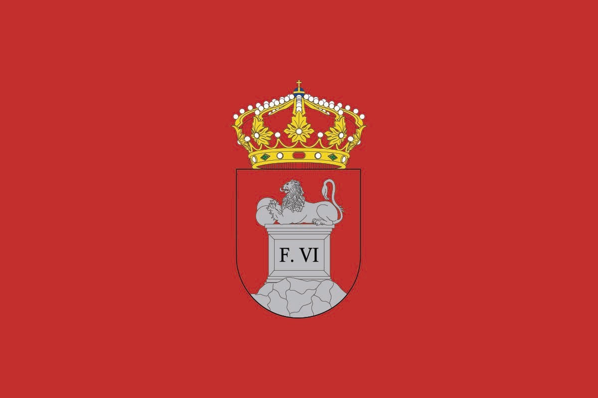Bandera de mesa de Guadarrama