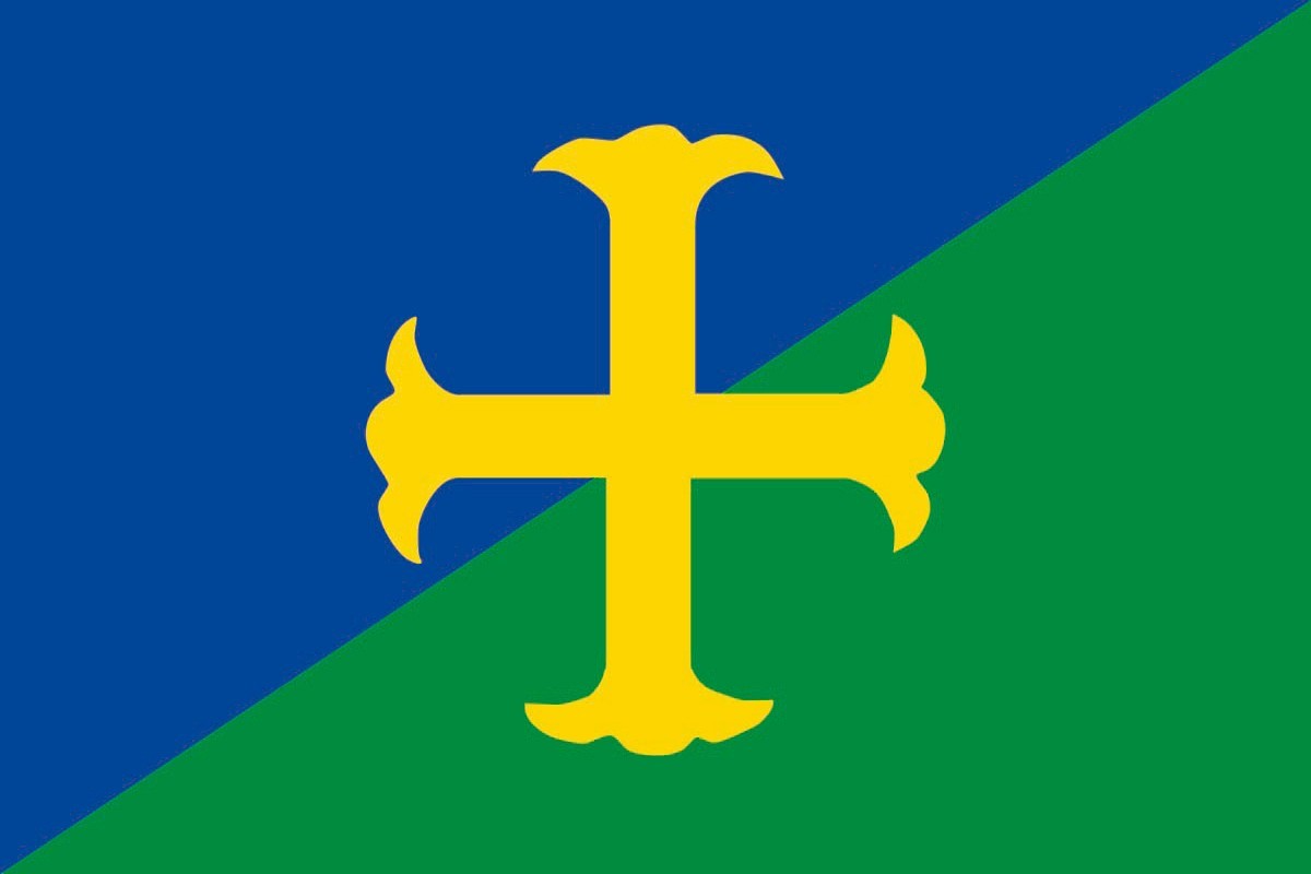 Bandera de mesa de Guriezo