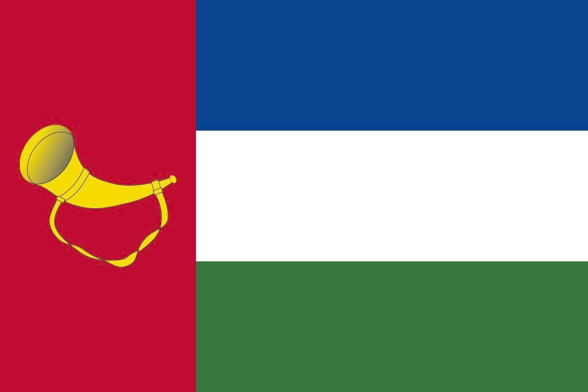 Bandera de mesa de Karrantza Harana Bandera de mesa de Karrantza Harana