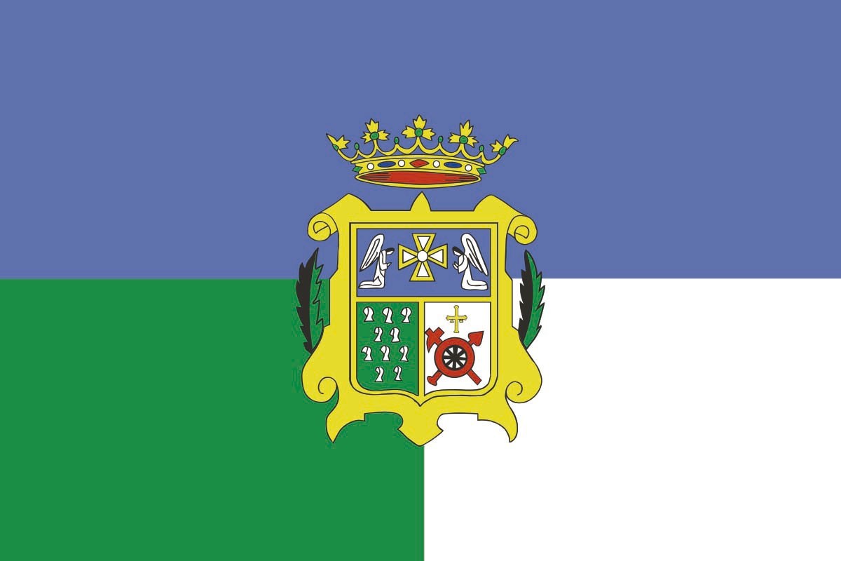 Bandera de mesa de Langreo