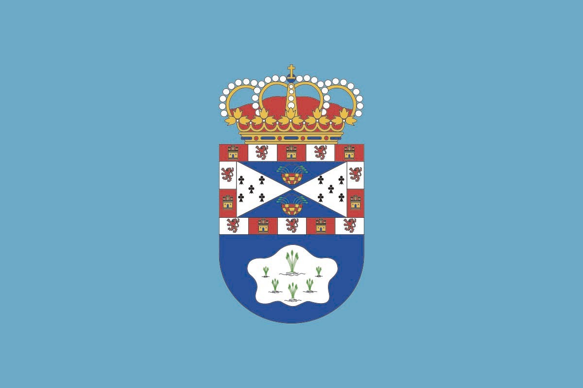 Bandera de mesa de Leganés