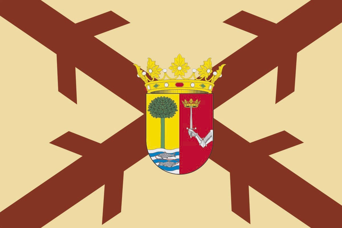 Bandera de mesa de Legazpi