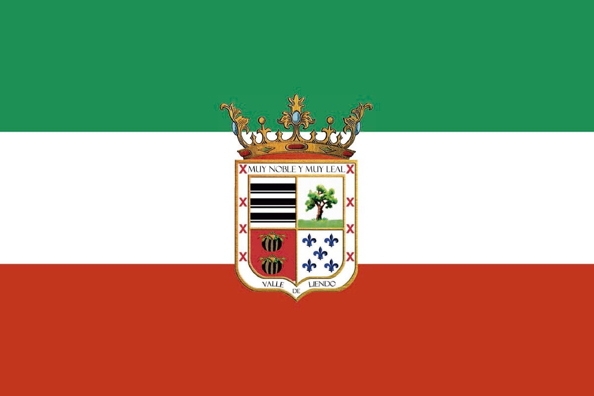 Bandera de mesa de Liendo