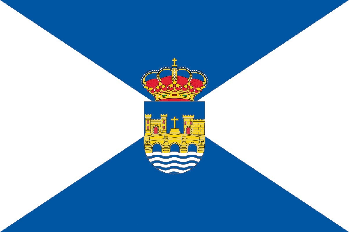 Bandera de Pontevedra de alta calidad para exterior Bandera de Pontevedra de alta calidad para exterior