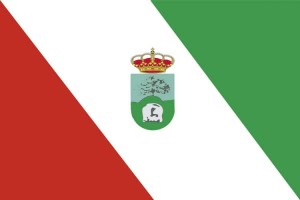 Bandera de mesa de Luena