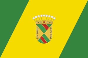 Bandera de mesa de Manzanares el Real Bandera de mesa de Manzanares el Real