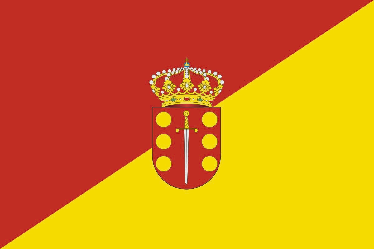Bandera de mesa de Meco
