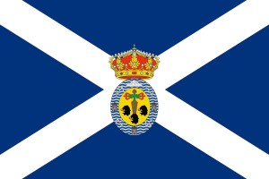Bandera de Santa Cruz de Tenerife diputación de alta calidad para exterior 123