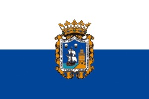 Bandera de Santander de alta calidad para exterior 123