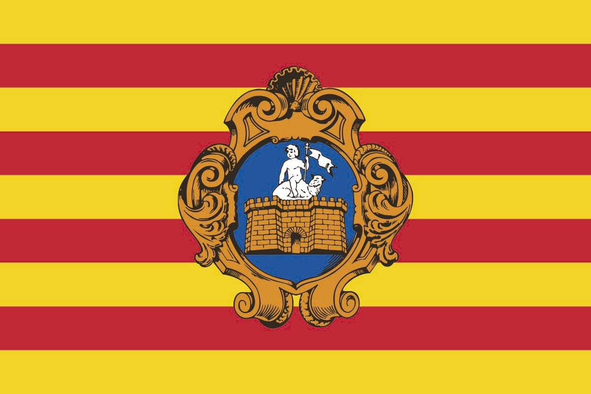 Bandera de mesa de Muro