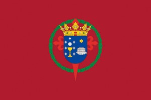 Bandera de Santiago de Compostela de alta calidad para exterior 123