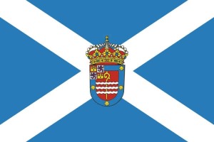 Bandera de mesa de Nigrán