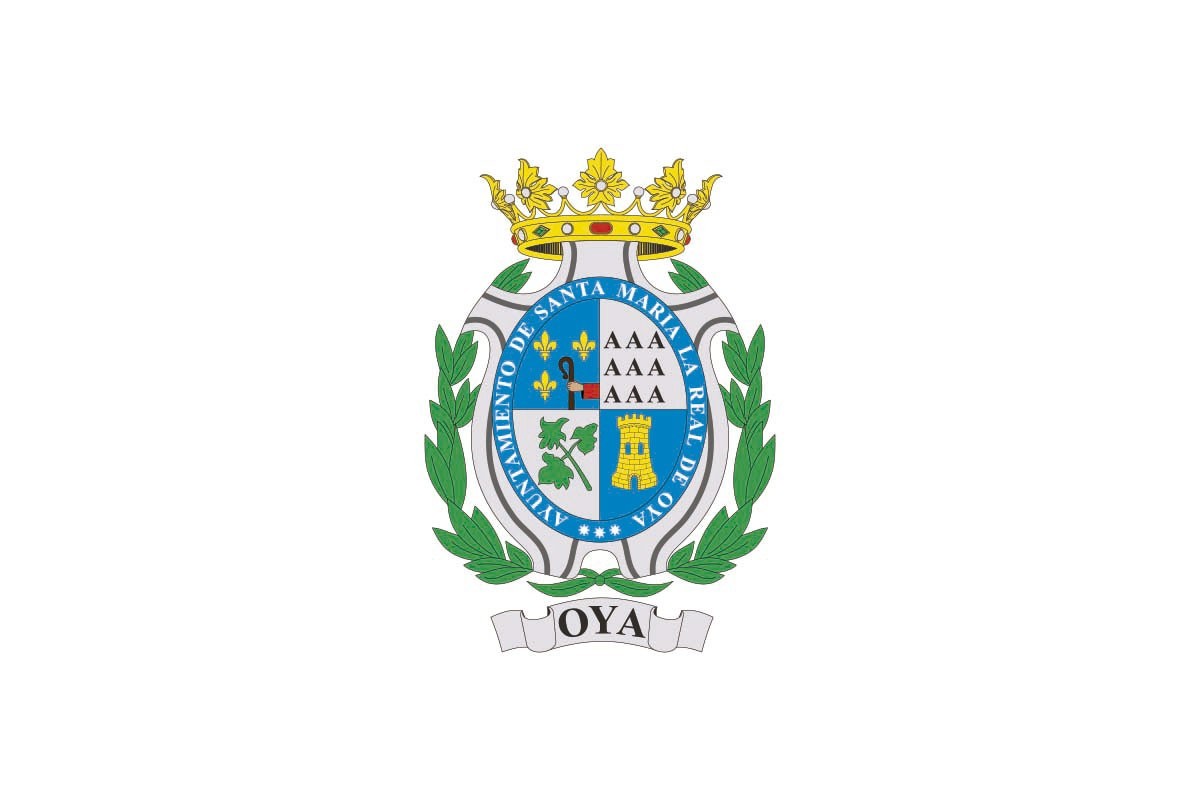Bandera de mesa de Oia