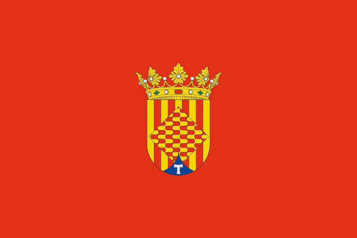 Bandera de Tarragona de alta calidad para exterior Bandera de Tarragona de alta calidad para exterior