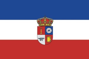 Bandera de mesa de Pesquera