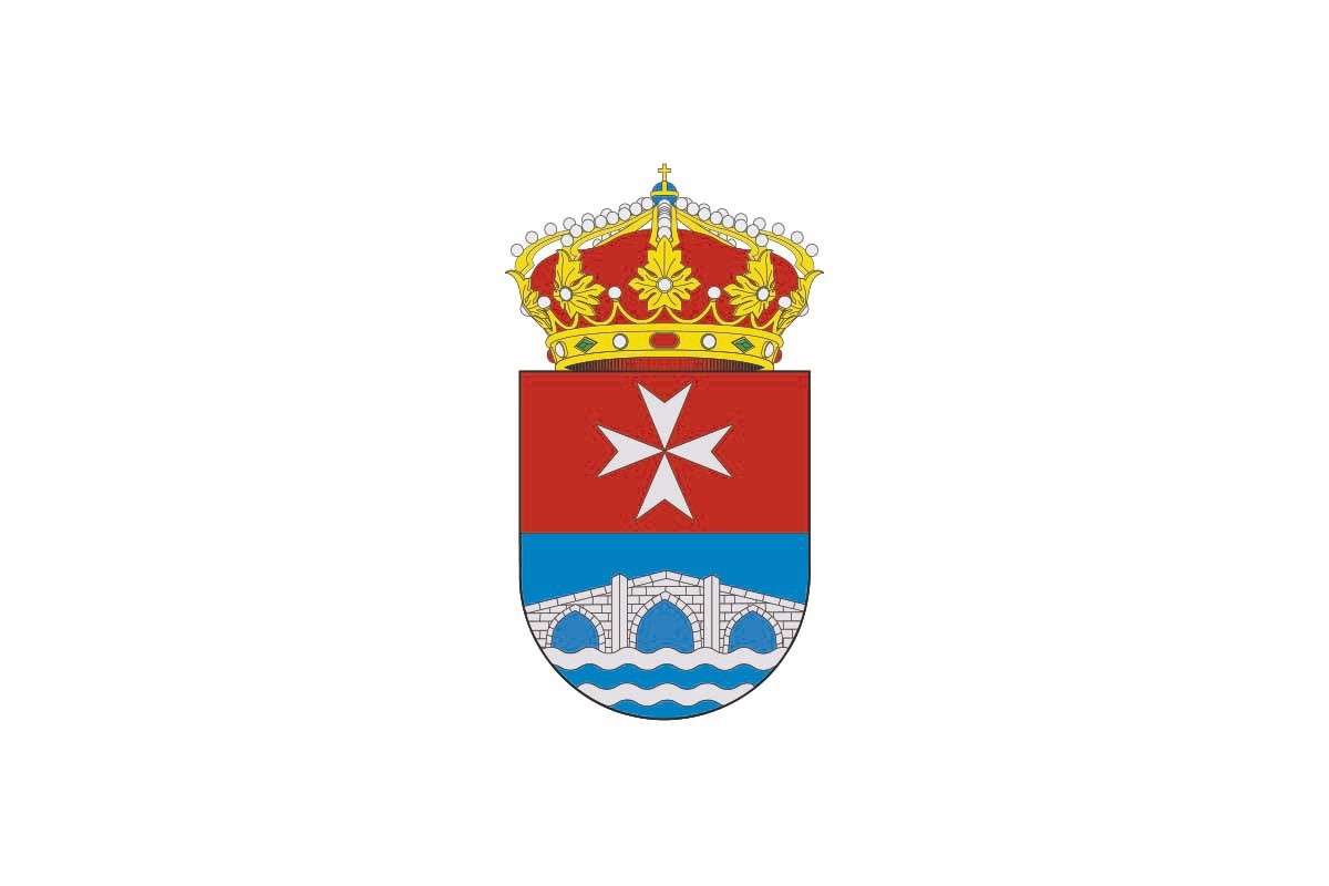 Bandera de mesa de Pobra de Trives Bandera de mesa de Pobra de Trives