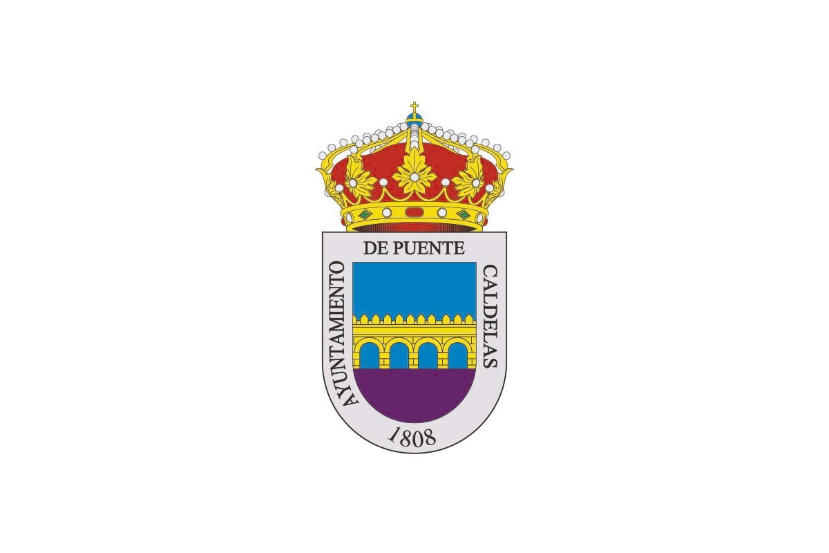 Bandera de mesa de Ponte Caldelas