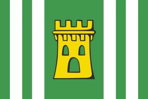 Bandera de mesa de Quiroga