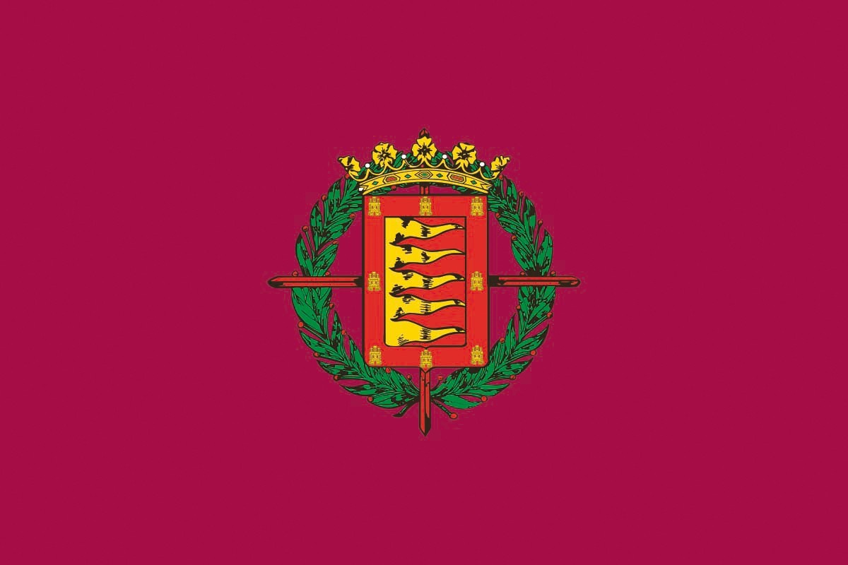 Bandera de Valladolid de alta calidad para exterior Bandera de Valladolid de alta calidad para exterior