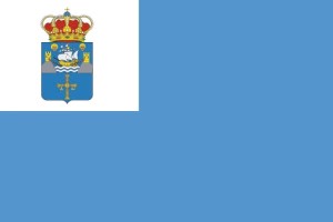 Bandera de mesa de Ribadedeva