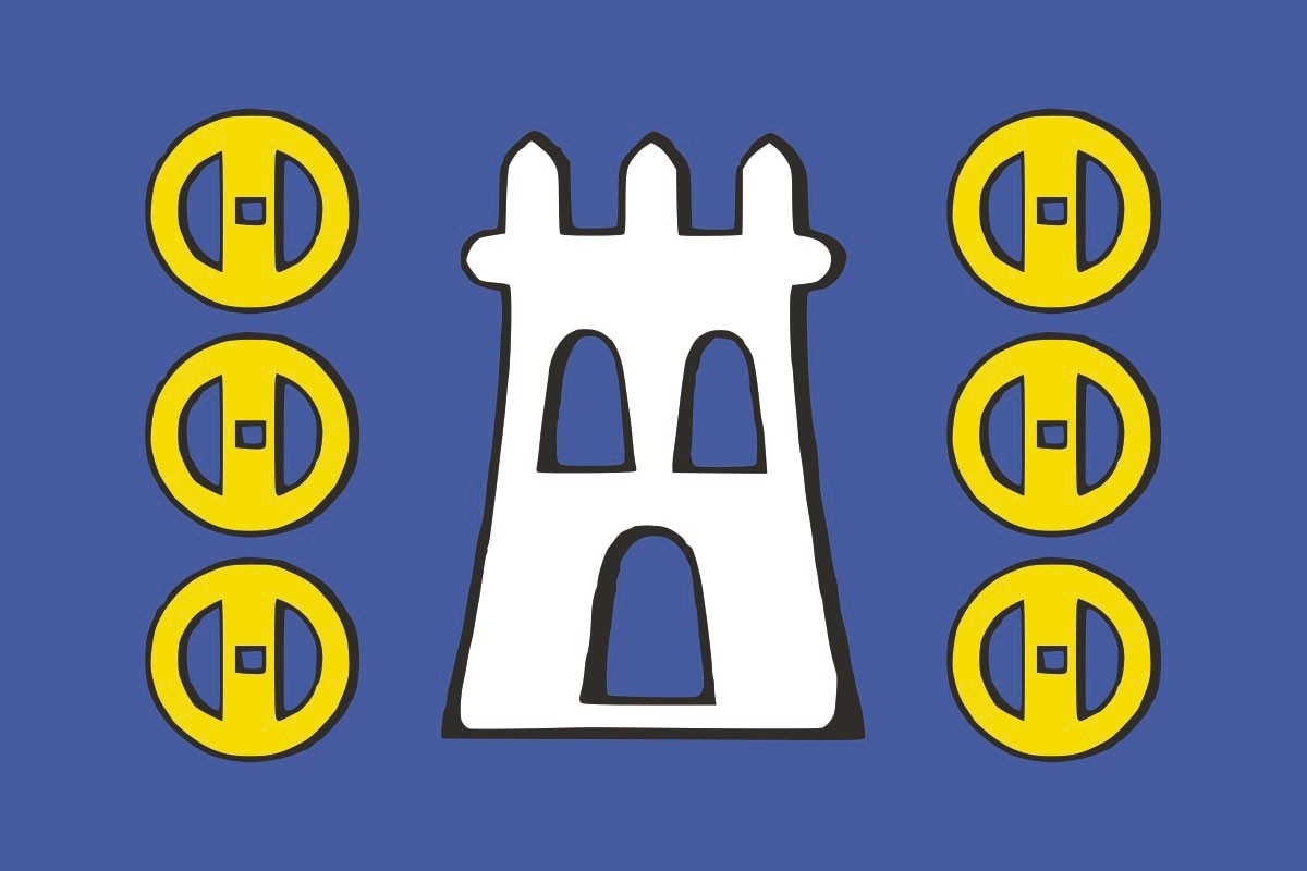 Bandera de mesa de Rodeiro