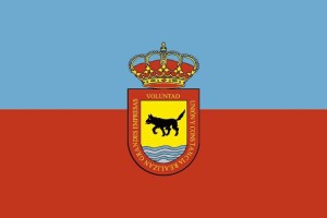 Bandera de mesa de Ruiloba