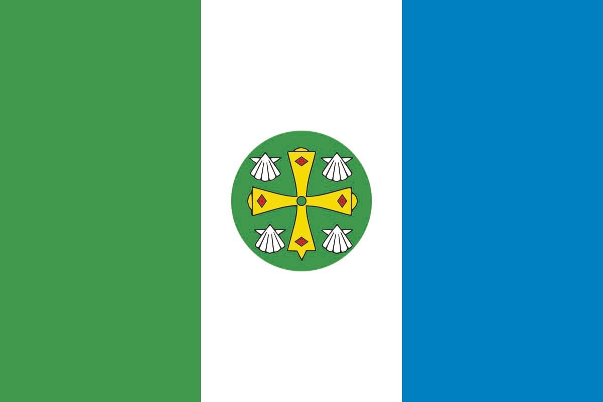 Bandera de mesa de Samos