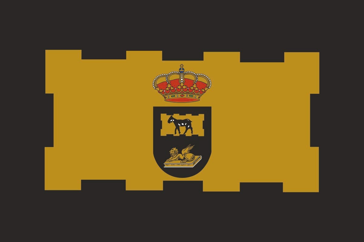 Bandera de mesa de San Martín de la Vega