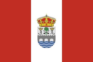 Bandera de mesa de San Sebastián de los Reyes