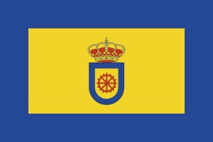 Bandera de mesa de Santiurde de Toranzo