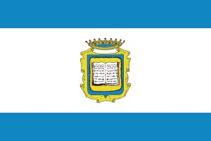 Bandera de mesa de Sevilla la Nueva Bandera de mesa de Sevilla la Nueva