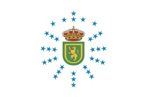 Bandera de mesa de Silleda Bandera de mesa de Silleda